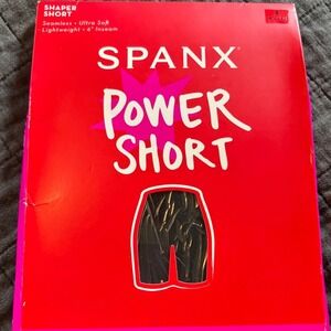 Spanx‎ Power Short Shapewear Ultra Soft Lightweight Smoothing All Day Comfort